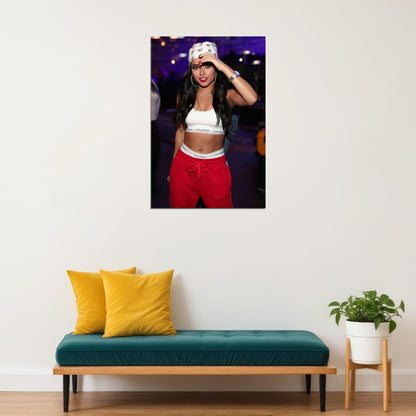 Becky G American Music Artist Rapper Poster Wall Art Print Home Wall Decor - xonomax