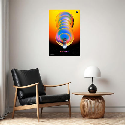 Nasa / Jpl Spitzer Space Telescope! Science Poster Wall Art Print Home Wall Decor - xonomax