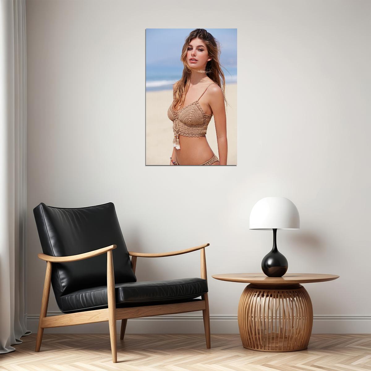 Camila Morrone Argentinian-American Model And Actress Poster Wall Art Print Home Wall Decor - xonomax