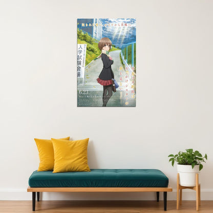 Rascal Does Not Dream Of A Sister Venturing Out Animation Poster Wall Art Print Home Wall Decor - xonomax