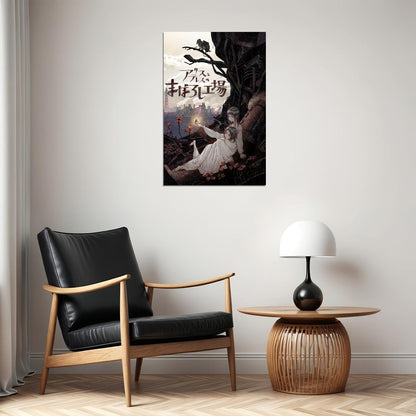 Alice To Therese No Maboroshi Kojo Animation Movie Fantasy Poster Wall Art Print Home Wall Decor - xonomax