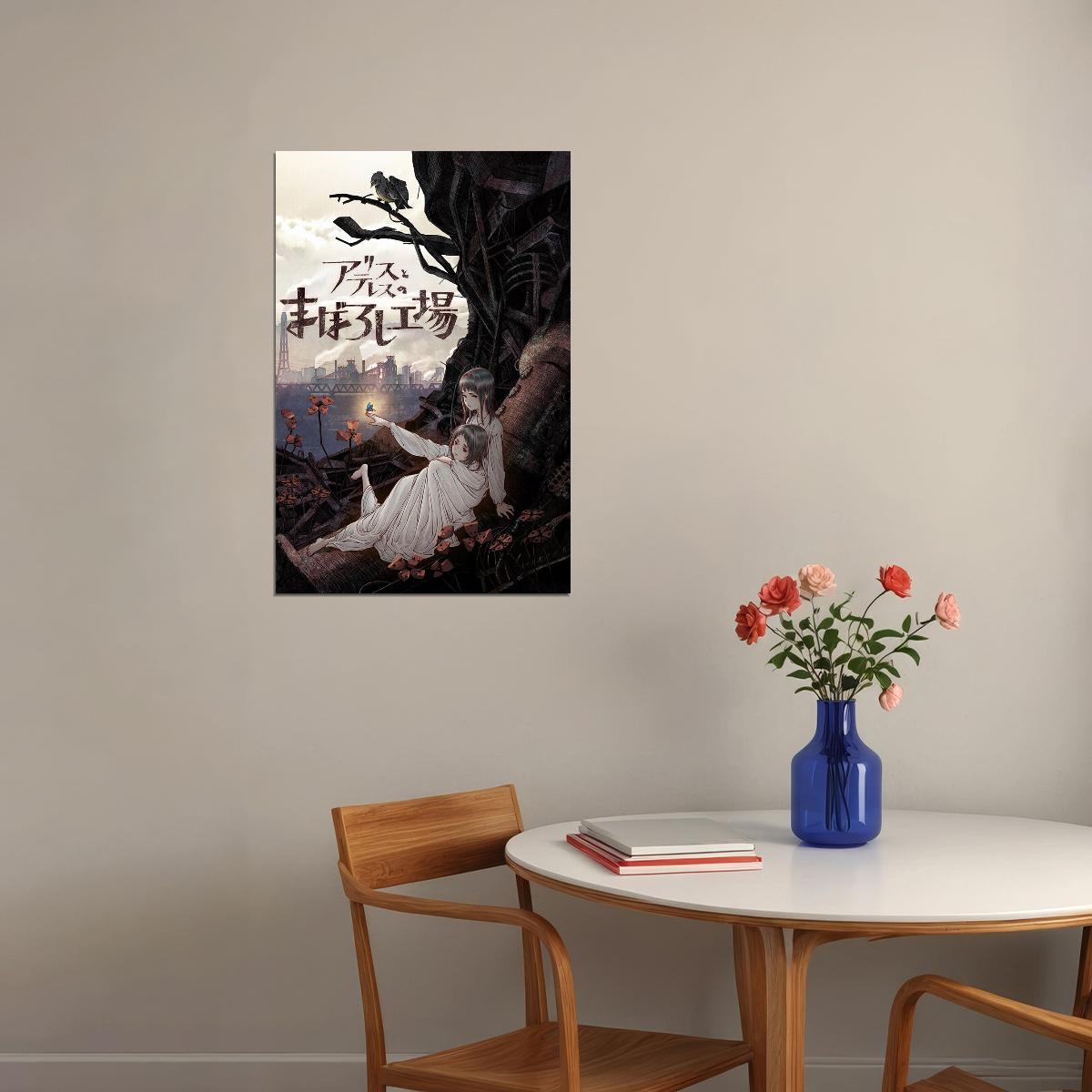 Alice To Therese No Maboroshi Kojo Animation Movie Fantasy Poster Wall Art Print Home Wall Decor - xonomax