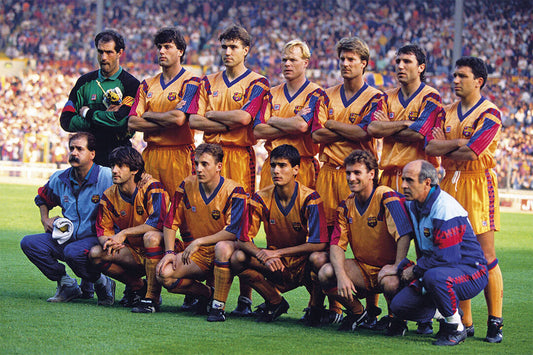 1991-92 European Cup Soccer Champions Barcelona Poster Wall Art Print Home Wall Decor - xonomax