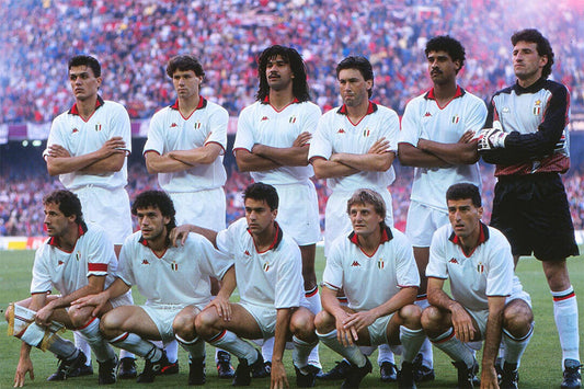 1988-89 Ac Milan European Cup Soccer Champions Poster Wall Art Print Home Wall Decor - xonomax