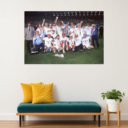 1987-88 Psv Eindhoven European Cup Soccer Champions Poster Wall Art Print Home Wall Decor - xonomax