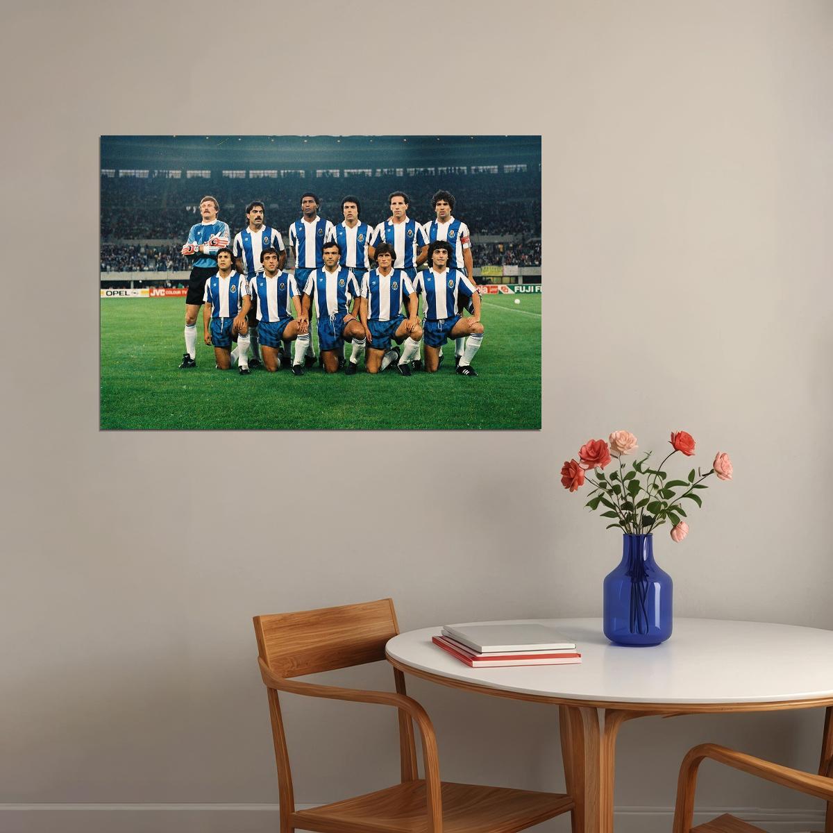 1986-87 Fc Porto European Cup Soccer Champions Poster Wall Art Print Home Wall Decor - xonomax