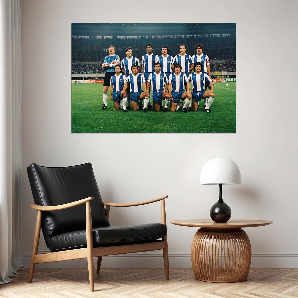 1986-87 Fc Porto European Cup Soccer Champions Poster Wall Art Print Home Wall Decor - xonomax