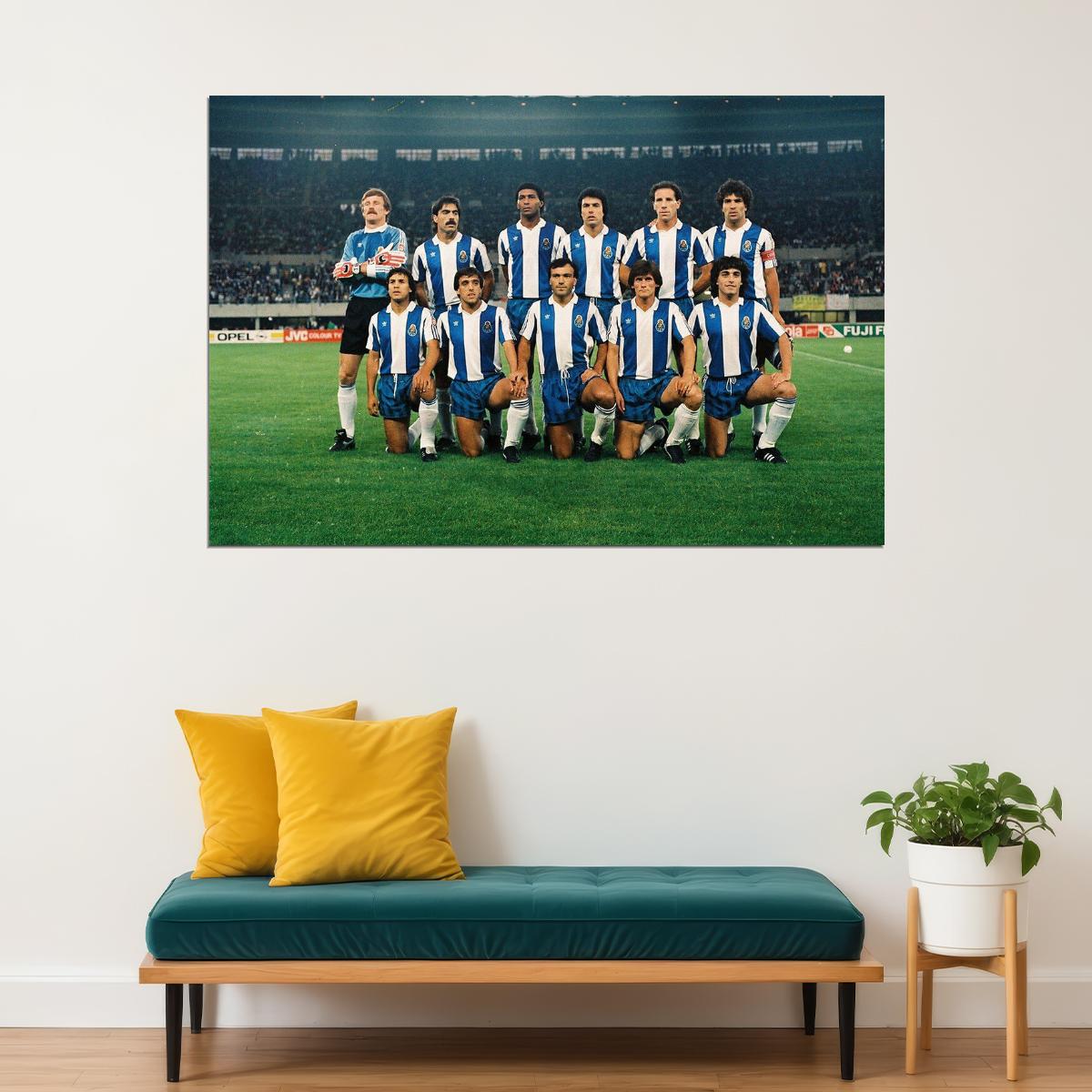 1986-87 Fc Porto European Cup Soccer Champions Poster Wall Art Print Home Wall Decor - xonomax