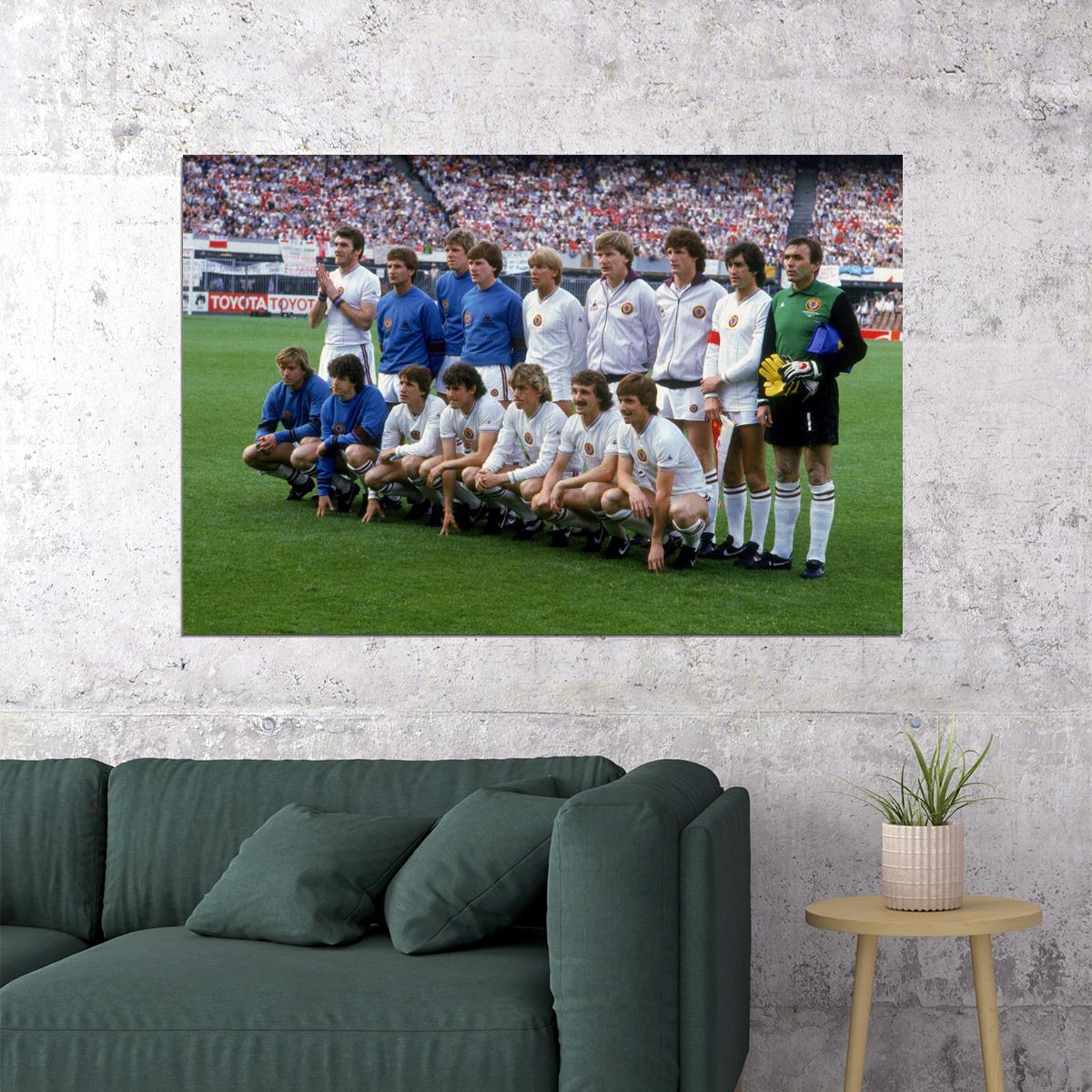 1981-82 Aston Villa European Cup Soccer Champions Match Poster Wall Art Print Home Wall Decor - xonomax