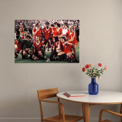 1978-79 Nottingham Forest European Cup Soccer Champions Poster Wall Art Print Home Wall Decor - xonomax