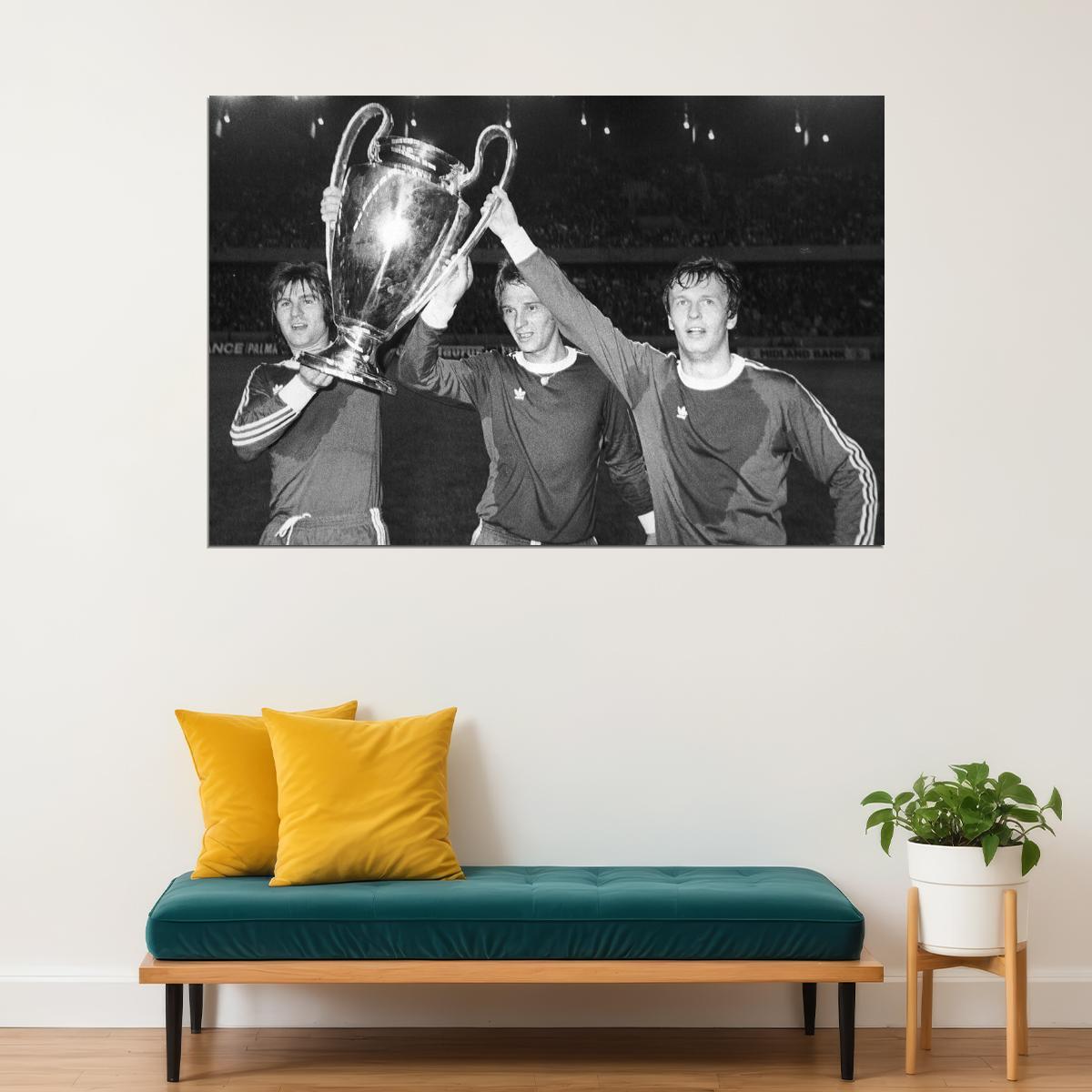 1974-75 Bayern Munich European Cup Soccer Champions Match Poster Wall Art Print Home Wall Decor - xonomax