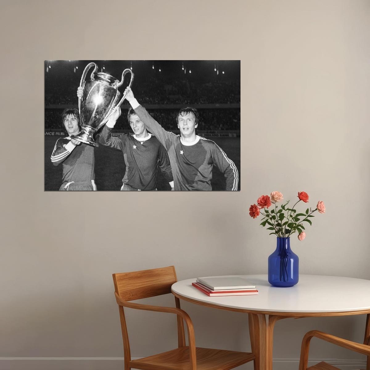 1974-75 Bayern Munich European Cup Soccer Champions Match Poster Wall Art Print Home Wall Decor - xonomax