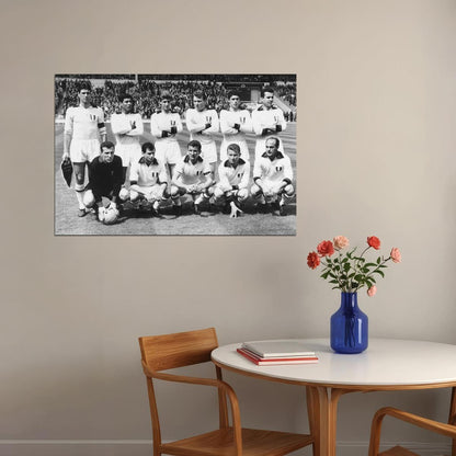 1962-63 Ac Milan European Cup Soccer Champions Match Poster Wall Art Print Home Wall Decor - xonomax