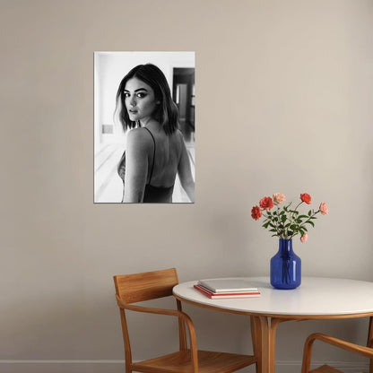 Lucy Hale American Actress Artist And Singer Poster Wall Art Print Home Wall Decor - xonomax
