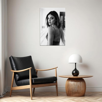 Lucy Hale American Actress Artist And Singer Poster Wall Art Print Home Wall Decor - xonomax