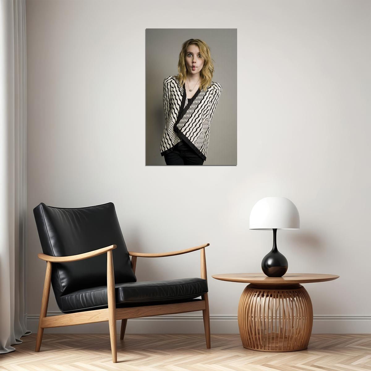 Emma Roberts American Actor Model And Singer Poster Wall Art Print Home Wall Decor - xonomax