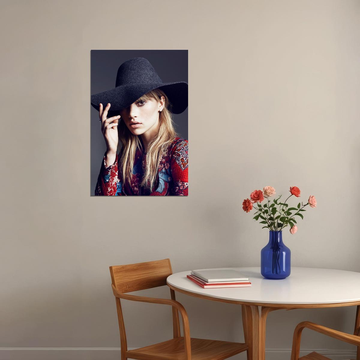 Suki Waterhouse English Model Actress Singer Songwriter Poster Wall Art Print Home Wall Decor - xonomax