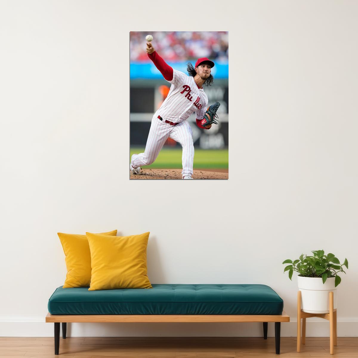Michael Lorenzen Philadelphia Phillies Baseball Player Poster Wall Art Print Home Wall Decor - xonomax