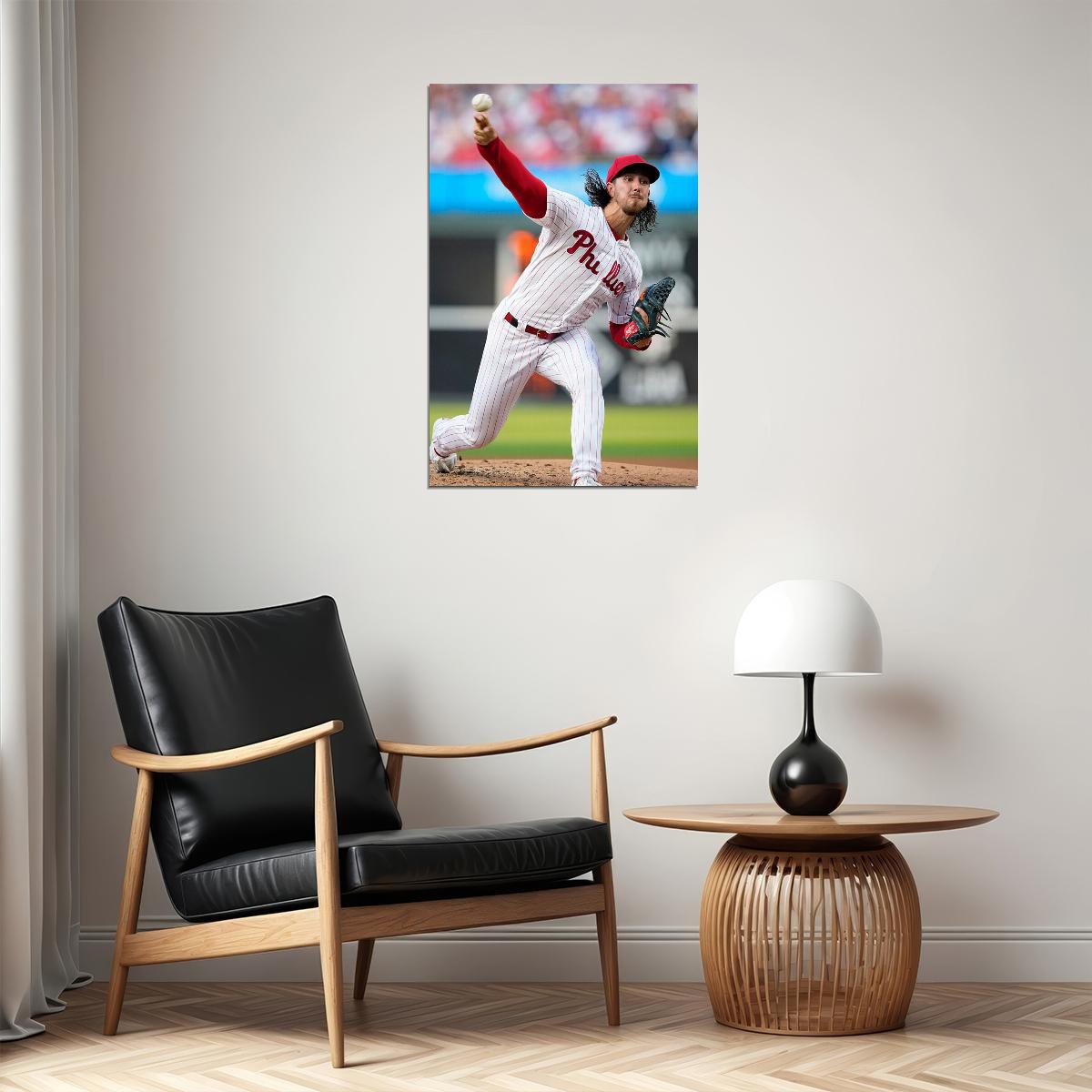 Michael Lorenzen Philadelphia Phillies Baseball Player Poster Wall Art Print Home Wall Decor - xonomax
