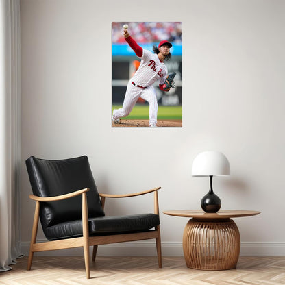Michael Lorenzen Philadelphia Phillies Baseball Player Poster Wall Art Print Home Wall Decor - xonomax