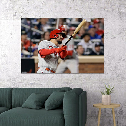 Kyle Schwarber Philadelphia Phillies Baseball Player Poster Wall Art Print Home Wall Decor - xonomax