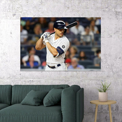 Giancarlo Stanton New York Yankees Baseball Player Athlete Poster Wall Art Print Home Wall Decor - xonomax