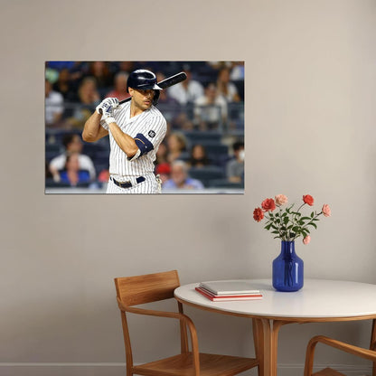 Giancarlo Stanton New York Yankees Baseball Player Athlete Poster Wall Art Print Home Wall Decor - xonomax