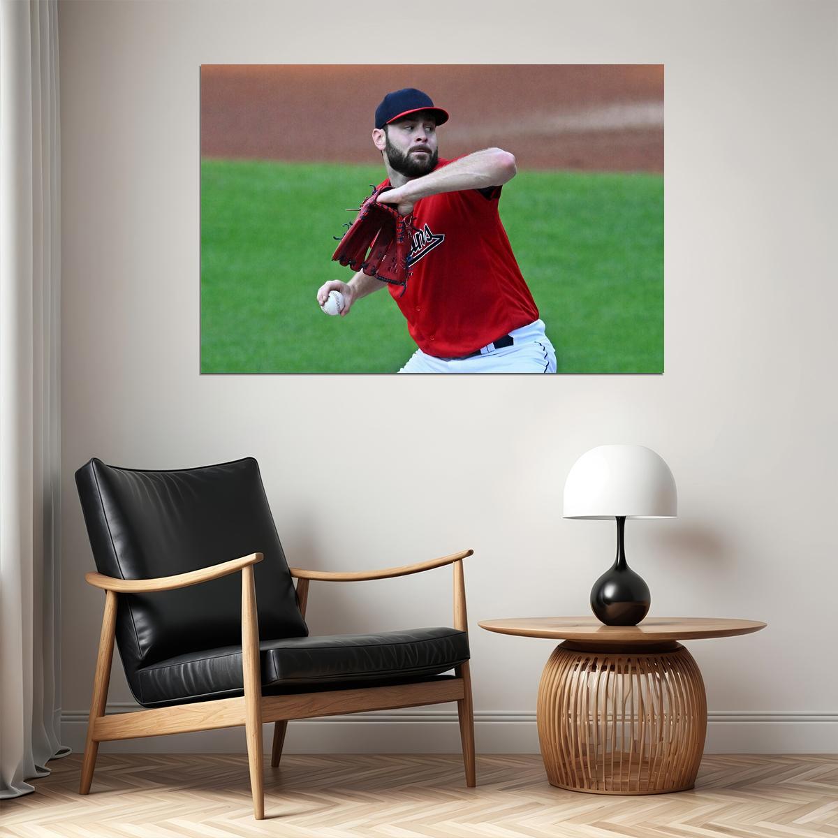 Lucas Giolito Cleveland Guardians Baseball Player Athlete Poster Wall Art Print Home Wall Decor - xonomax