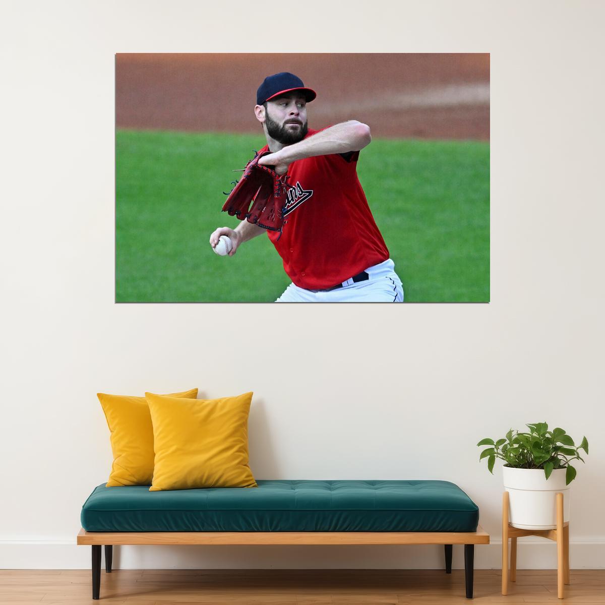 Lucas Giolito Cleveland Guardians Baseball Player Athlete Poster Wall Art Print Home Wall Decor - xonomax