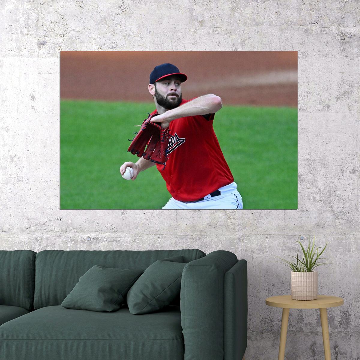Lucas Giolito Cleveland Guardians Baseball Player Athlete Poster Wall Art Print Home Wall Decor - xonomax