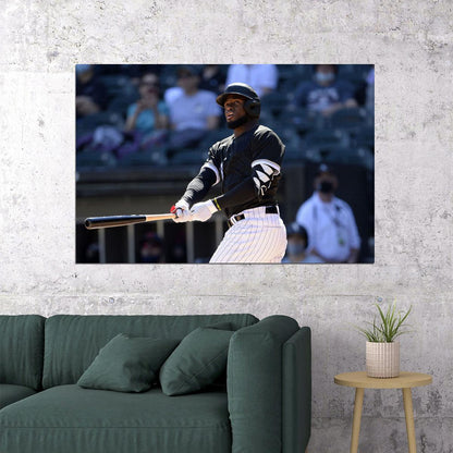 Luis Robert Jr. Chicago White Sox Baseball Player Athlete Poster Wall Art Print Home Wall Decor - xonomax
