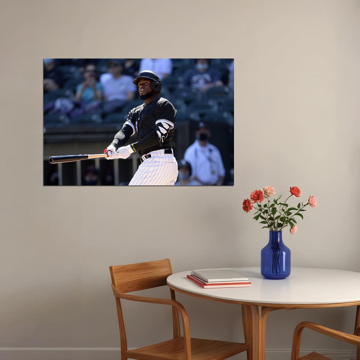 Luis Robert Jr. Chicago White Sox Baseball Player Athlete Poster Wall Art Print Home Wall Decor - xonomax