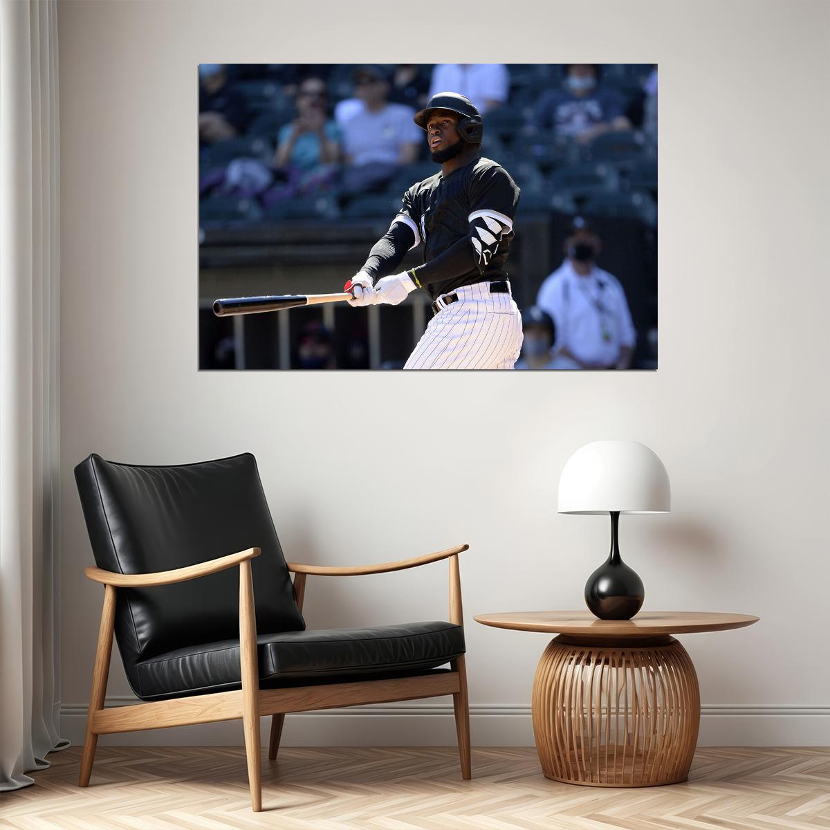 Luis Robert Jr. Chicago White Sox Baseball Player Athlete Poster Wall Art Print Home Wall Decor - xonomax