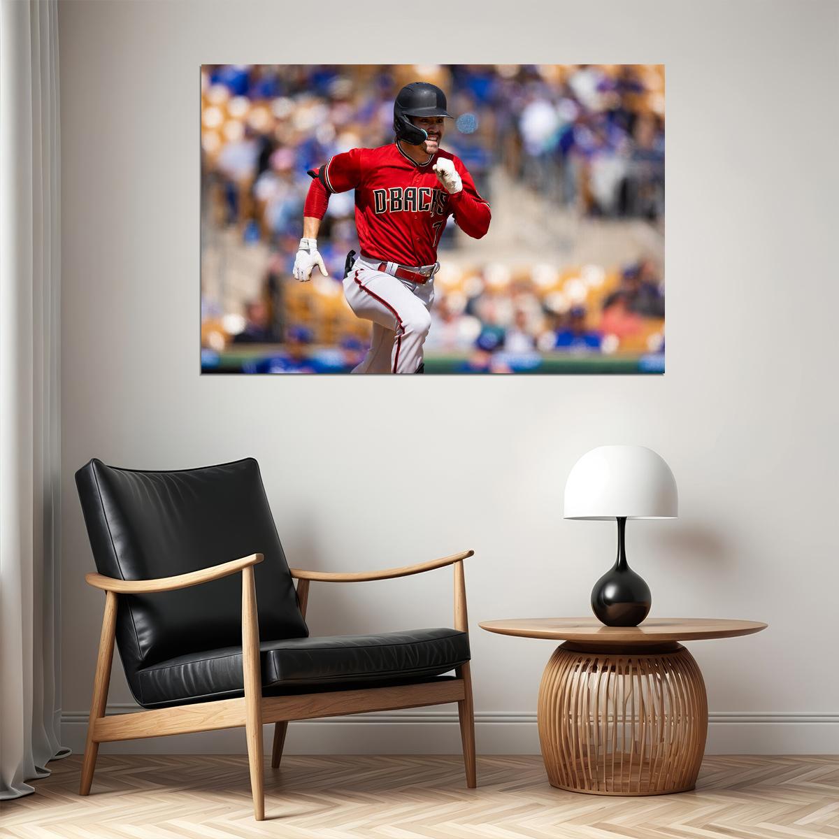 Corbin Carroll Arizona Diamondbacks Team Baseball Player Poster Wall Art Print Home Wall Decor - xonomax