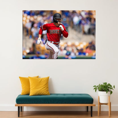 Corbin Carroll Arizona Diamondbacks Team Baseball Player Poster Wall Art Print Home Wall Decor - xonomax