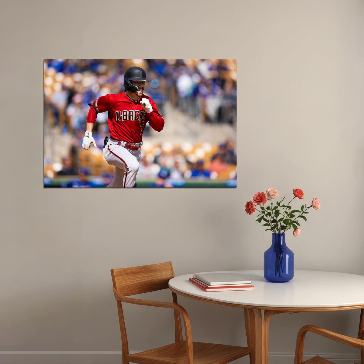 Corbin Carroll Arizona Diamondbacks Team Baseball Player Poster Wall Art Print Home Wall Decor - xonomax