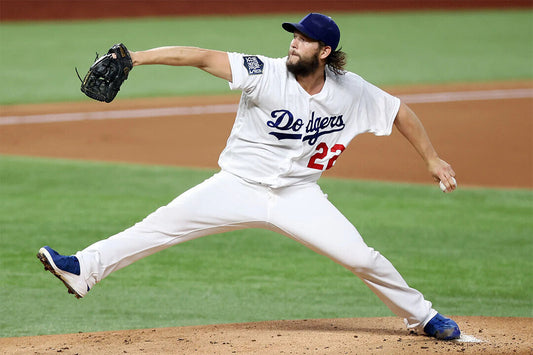 Clayton Kershaw Los Angeles Dodgers Baseball Player Sports Poster Wall Art Print Home Wall Decor - xonomax