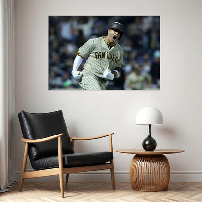Manny Machado San Diego Padres Baseball Team Player Poster Wall Art Print Home Wall Decor - xonomax