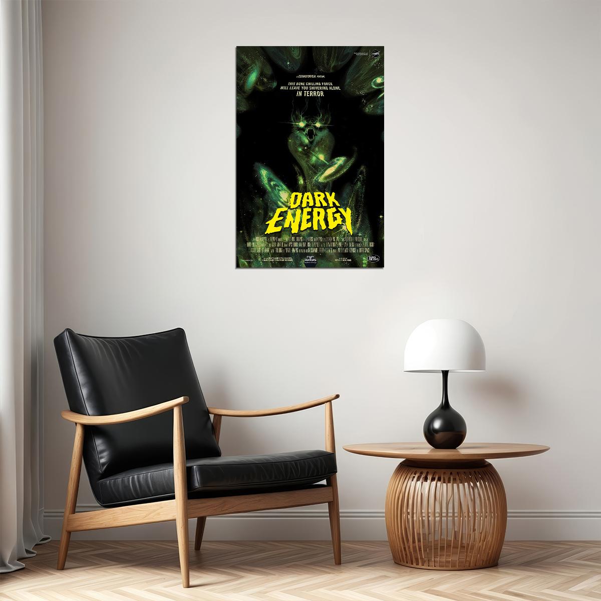 Nasa Horror Movie Style Dark Energy A Bone Chilling Force Poster Wall Art Print Home Wall Decor - xonomax