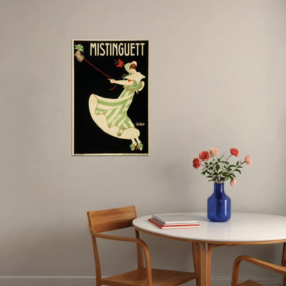 Classic Victorian French Mistinguett Actress Singer Poster Wall Art Print Home Wall Decor - xonomax