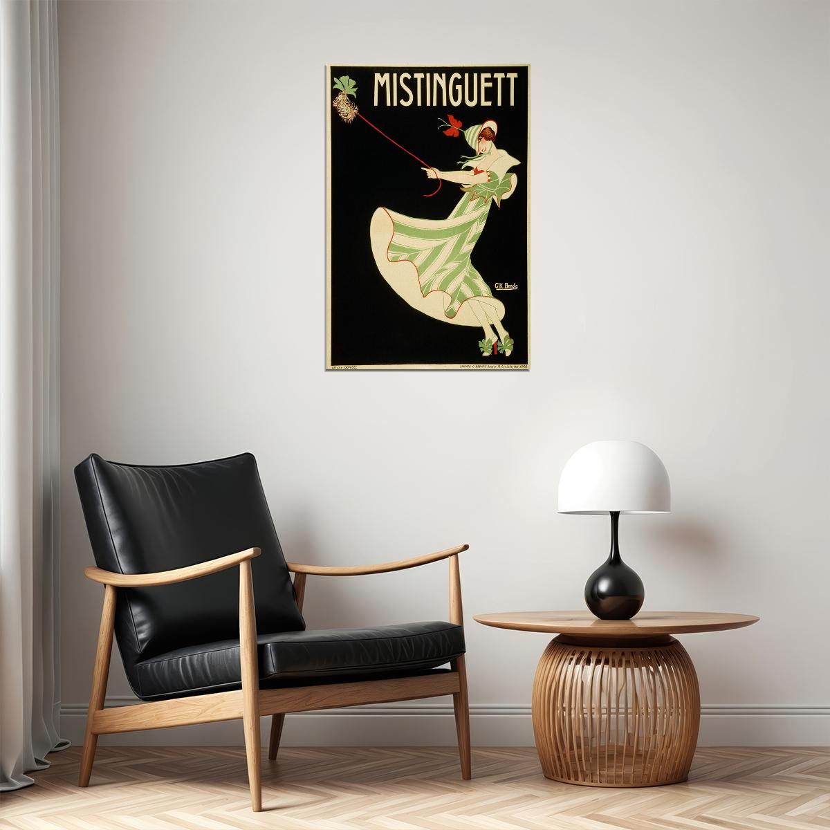 Classic Victorian French Mistinguett Actress Singer Poster Wall Art Print Home Wall Decor - xonomax