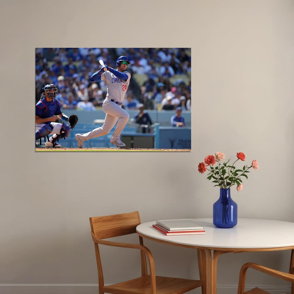 Cody Bellinger Chicago Baseball Player Athlete Sport Poster Wall Art Print Home Wall Decor - xonomax