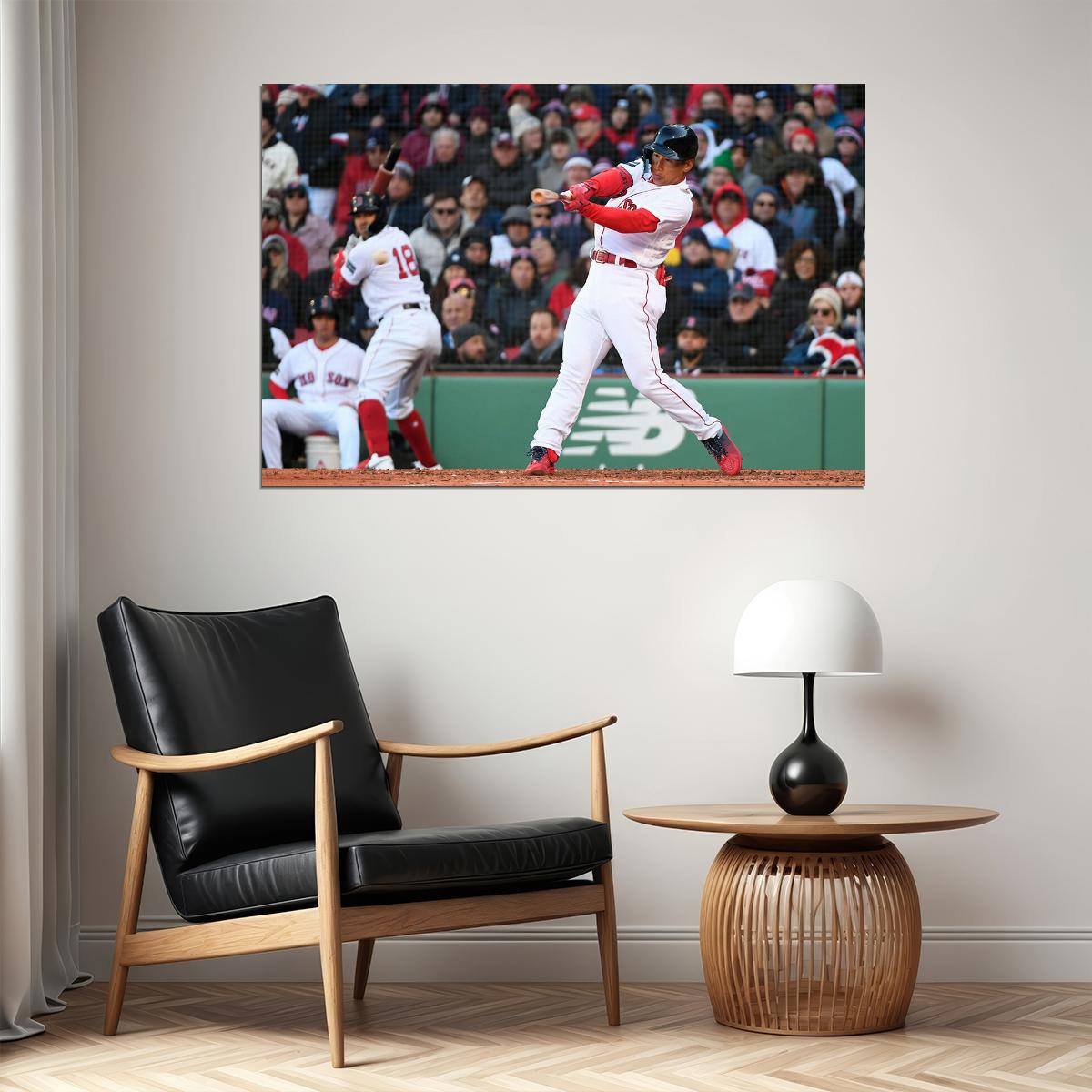Masataka Yoshida Boston Baseball Player Athlete Poster Wall Art Print Home Wall Decor - xonomax