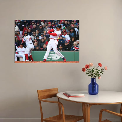 Masataka Yoshida Boston Baseball Player Athlete Poster Wall Art Print Home Wall Decor - xonomax