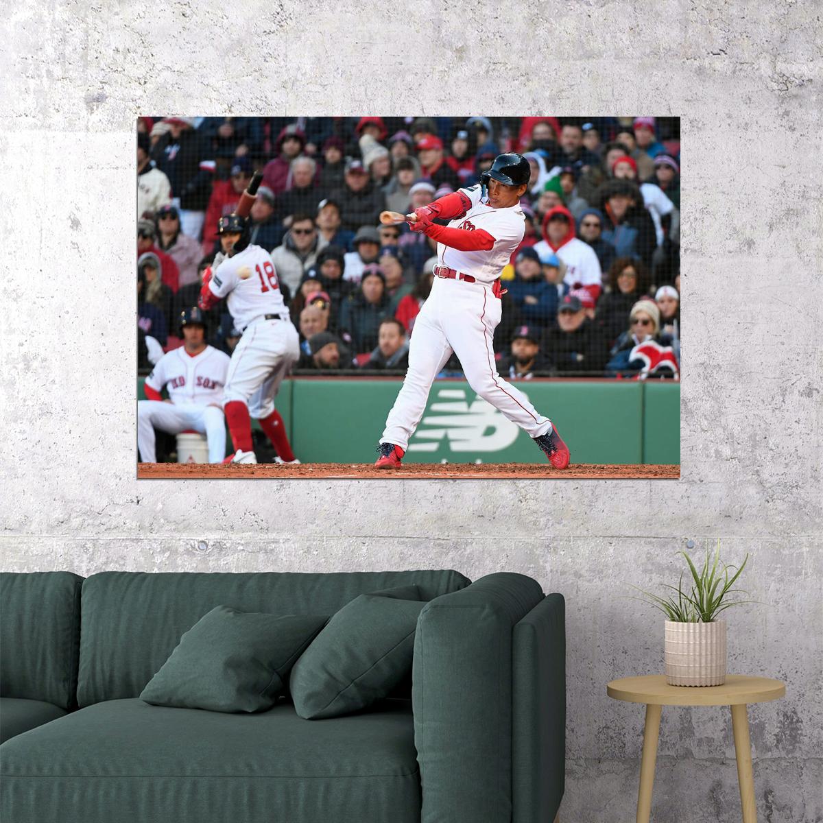 Masataka Yoshida Boston Baseball Player Athlete Poster Wall Art Print Home Wall Decor - xonomax