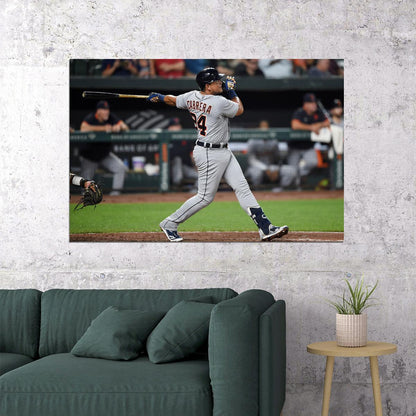 Miguel Cabrera Detroit Baseball Player Sport Poster Wall Art Print Home Wall Decor - xonomax
