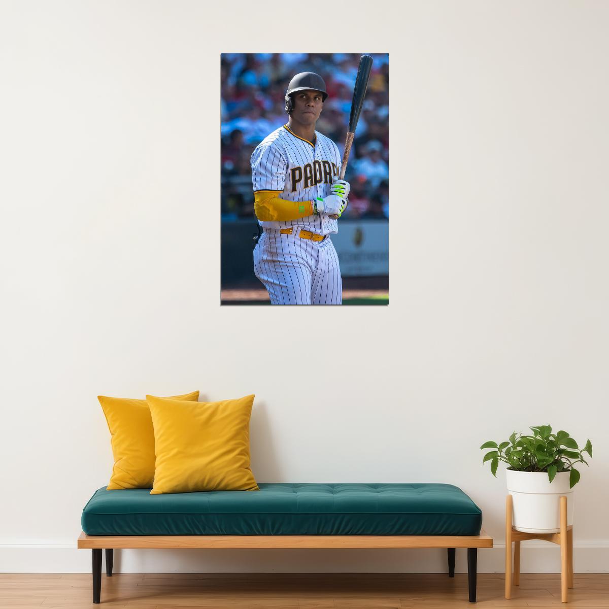 Juan Soto San Diego Baseball Player Athlete Sport Poster Wall Art Print Home Wall Decor - xonomax