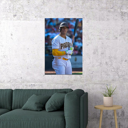 Juan Soto San Diego Baseball Player Athlete Sport Poster Wall Art Print Home Wall Decor - xonomax