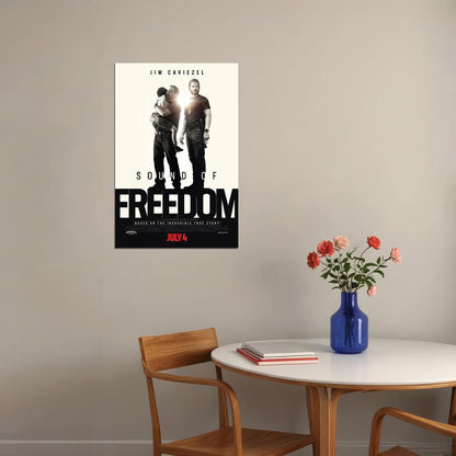 Sound Of Freedom Movie Biography Crime Drama Poster Wall Art Print Home Wall Decor - xonomax