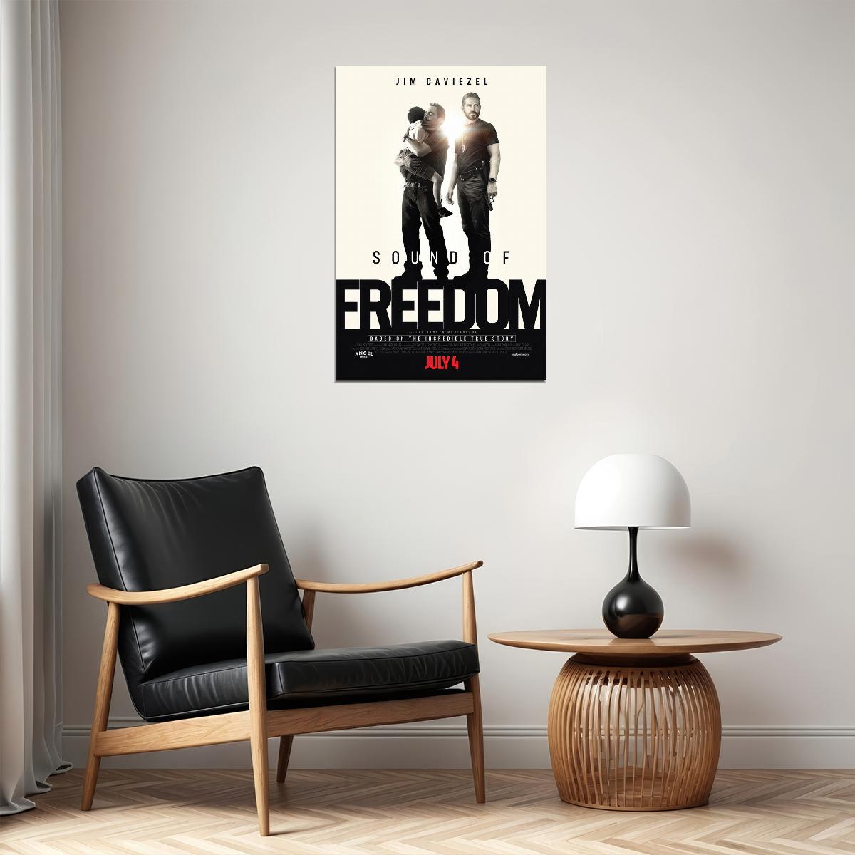 Sound Of Freedom Movie Biography Crime Drama Poster Wall Art Print Home Wall Decor - xonomax